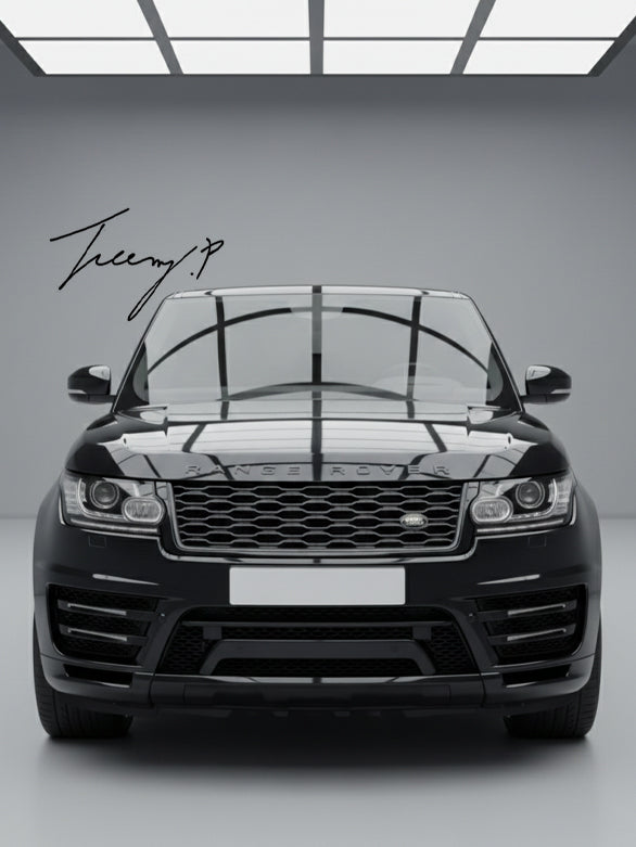 Range Rover Vogue L405 2013-2017 2018 facelift gloss black front grille
