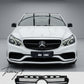 Mercedes E Class W212 2014–2016 E63 AMG style gloss black front grille
