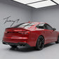 Audi A5 coupe sportback gloss black rear boot lip spoiler
