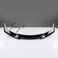 BMW 6 Series F06 F12 F13 M Sport gloss black front bumper lip splitter sporty aggressive styling upgrade
