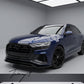Audi Q8 S Line gloss black front bumper lip splitter
