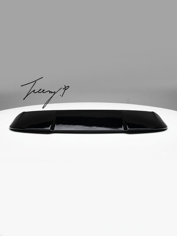 Audi A4 B9 Avant RS4 look rear roof boot spoiler gloss black 2017 and newer