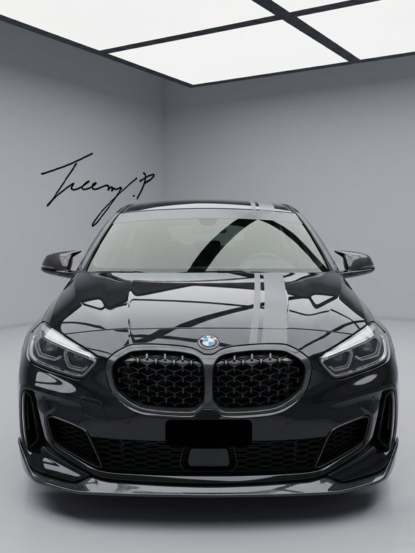 Mirror covers caps upgrade for BMW 1 Series F40 sporty exterior styling
