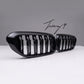 Gloss black kidney grille for BMW F90 M5 and G30 5 Series M Sport front styling upgrade
