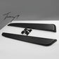 Range Rover Velar black side steps all black stealth running boards 2017 and newer
