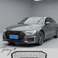 Audi A6 C8 (2018+) RS6 style front grille gloss black honeycomb mesh

