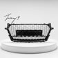 Audi TT MK3 FV 8S (2016-2020) TTRS style front grille gloss black honeycomb mesh
