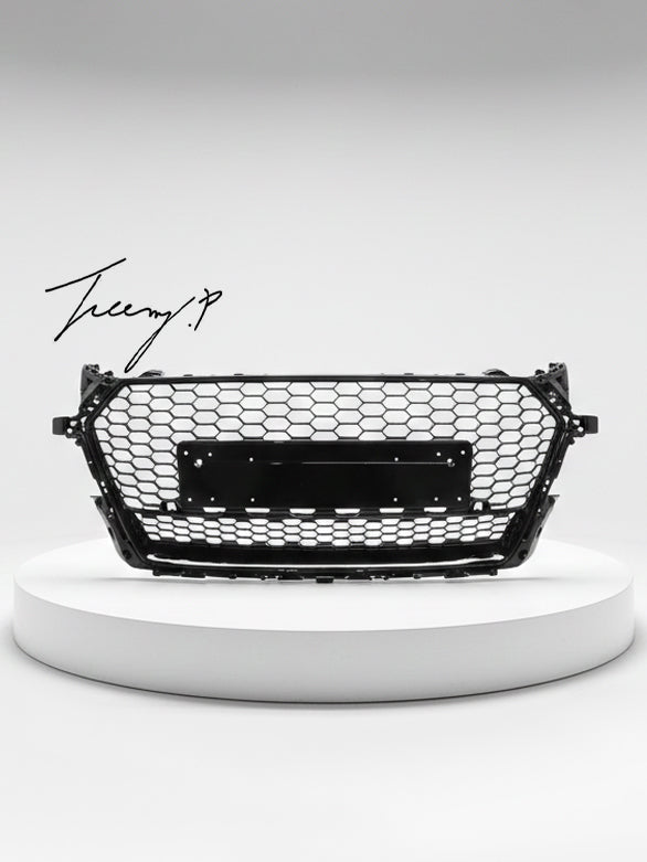 Audi TT MK3 FV 8S (2016-2020) TTRS style front grille gloss black honeycomb mesh
