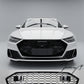 Audi A7 S7 (2018–2023) RS7 style front grille gloss black honeycomb mesh

