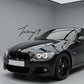 BMW 3 Series E92/E93 Facelift 2010–2013 double slat front grille gloss black OEM fit
