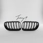 BMW 3 Series E92/E93 Facelift 2010–2013 double slat front grille gloss black OEM fit
