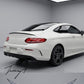 Mercedes C205 Coupe AMG Style Gloss Black Rear Spoiler
