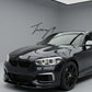 BMW 1 Series F20 gloss black double slat front kidney grilles
