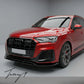 Gloss black front splitter for Audi Q7 S Line 4M 2019 onwards
