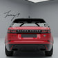 Rear bumper diffuser lip R Dynamic look for Range Rover Velar 2017 plus
