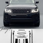 Gloss black full black pack trim kit for Range Rover Vogue L405 2018 plus
