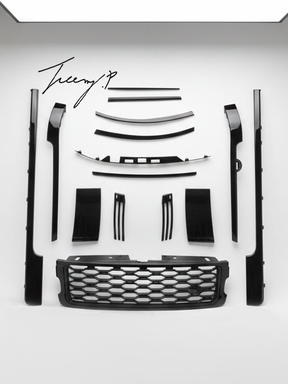 Gloss black full black pack trim kit for Range Rover Vogue L405 2018 plus
