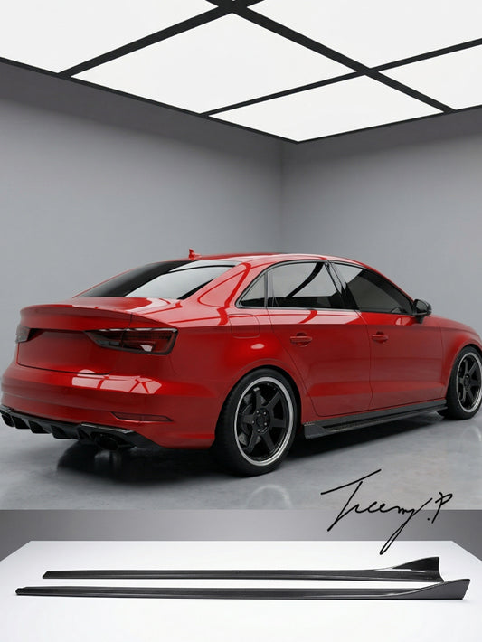 Audi S3 Sportback side skirts carbon fibre pre facelift 2014–2016
