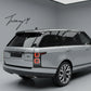 Black edition grille and vent trim kit for Range Rover Vogue L405 2013 to 2017
