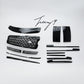 Black edition grille and vent trim kit for Range Rover Vogue L405 2013 to 2017
