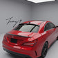 Mercedes CLA C117 gloss black rear boot spoiler
