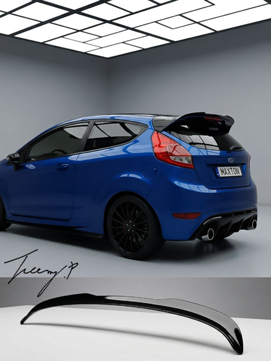 Ford Fiesta MK7.5 2008 to 2017 ST Zetec S ST Line spoiler extension lip wing
