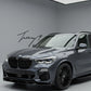 Aero body kit with front splitter rear diffuser and skirts for BMW X5 G05 2019 to 2023

