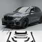 Aero body kit with front splitter rear diffuser and skirts for BMW X5 G05 2019 to 2023
