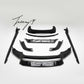Aero body kit with front splitter rear diffuser and skirts for BMW X5 G05 2019 to 2023
