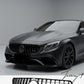 Black Panamericana GT front grille for Mercedes S Class Coupe C217 2014 to 2017
