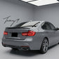 gloss black rear boot lid spoiler lip for BMW 3 Series F34 GT Gran Turismo 2012 to 2019