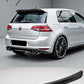 Gloss black roof spoiler lip for VW Golf MK6 & MK7 (2008–2019)