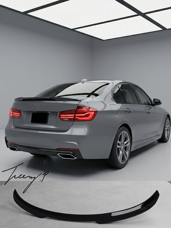 gloss black rear boot lid spoiler lip for BMW 3 Series F34 GT Gran Turismo 2012 to 2019