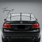 E63 look rear bumper diffuser for Mercedes E Class W212 saloon 2013 to 2016
