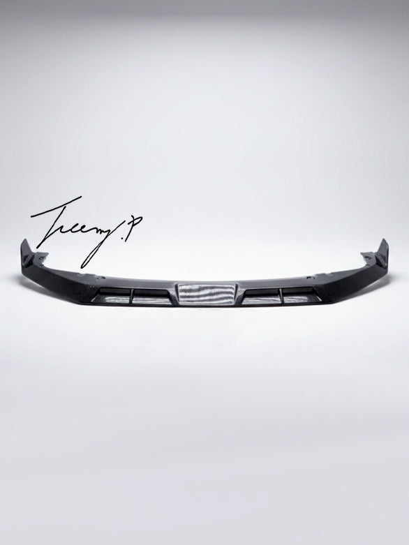 BMW X5M F95 and X6M F96 carbon look front bumper splitter for 2023 and newer models
