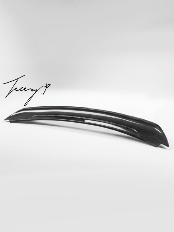 Ford Mustang 2015 to 2022 GT style carbon look rear spoiler wing
