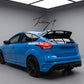 Ford Focus MK3 gloss black RS style rear spoiler
