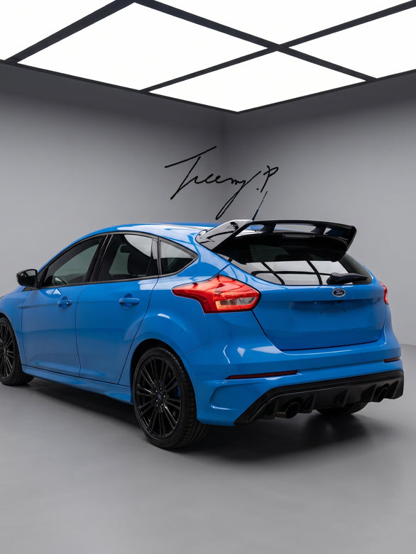 Ford Focus MK3 gloss black RS style rear spoiler
