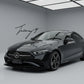 Mercedes CLS C257 facelift gloss black front splitter lip 2020 and newer
