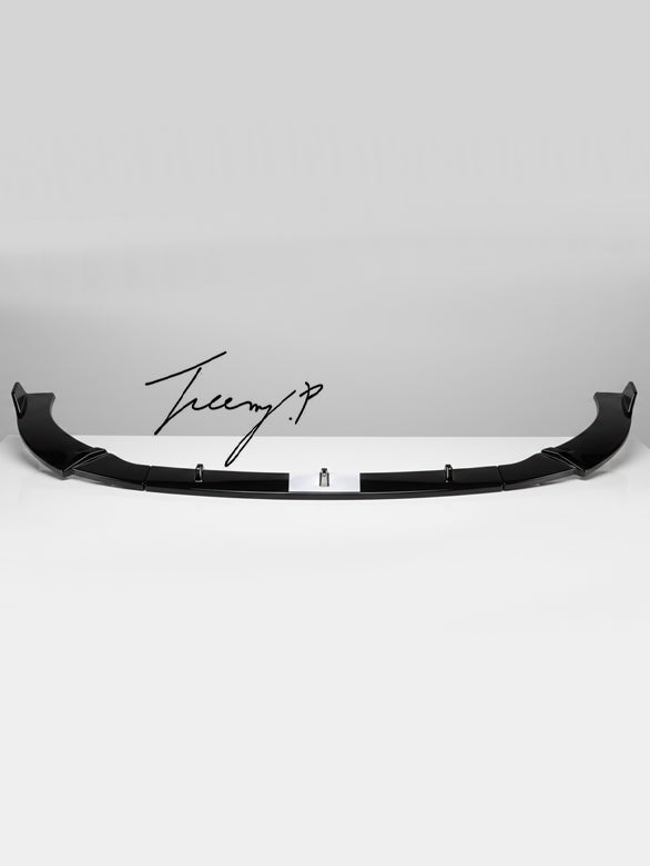Mercedes CLS C257 facelift gloss black front splitter lip 2020 and newer
