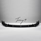 Mercedes CLE C236 gloss black three piece front bumper splitter 2024 to 2025
