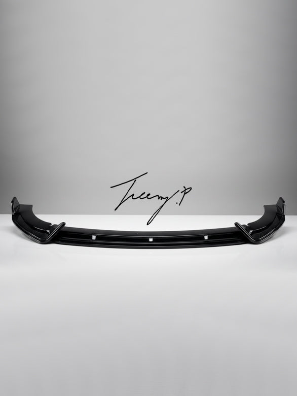 Mercedes CLE C236 gloss black three piece front bumper splitter 2024 to 2025
