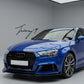 Audi A3 S3 8V facelift RS3 style honeycomb mesh front grille 2016 to 2019
