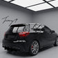 Mercedes A45 AMG W176 gloss black rear bumper blades

