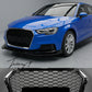 Audi S3 8V RS3 style gloss black honeycomb grille upgrade 2017–2020
