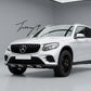 Gloss black Panamericana grille for Mercedes Benz GLC W253 2015–2019
