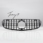 Gloss black Panamericana grille for Mercedes Benz GLC W253 2015–2019
