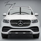 Gloss black Diamond AMG grille for Mercedes Benz X Class 2015–2019
