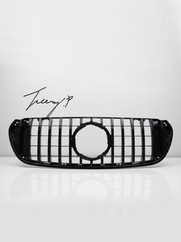 Gloss black Panamericana GT grille for Mercedes Benz X Class 2015–2019