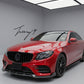 Mercedes E Class W213 facelift carbon effect treen front splitter
